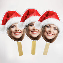 Load image into Gallery viewer, Big Head Cutouts Big Head on a Stick Face on a Stick Custom Face Fan Head on Stick Party Funny Gift