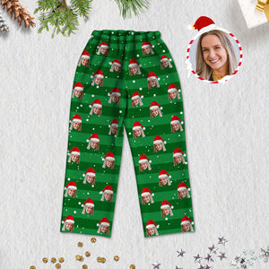 Custom Christmas Pajamas Customized Christmas Sleepwear Photo Pajamas Christmas Gift