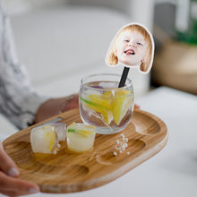 Load image into Gallery viewer, Personalized Drink Stirrers with face Bachelor Party Drink Stirrers Custom Party Supplies