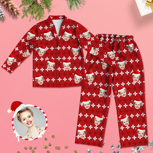 Christmas Gift Custom Christmas Pajamas Christmas Sleepwear Customized Pajamas with Photo